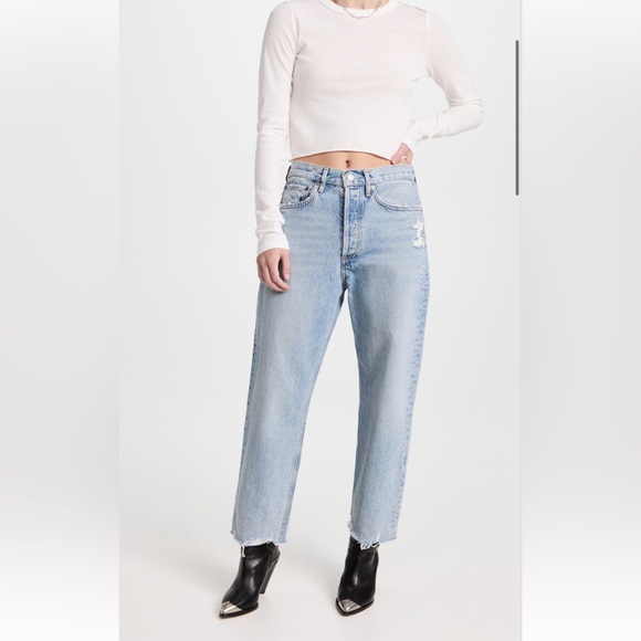 Agolde Denim - NWT AGolde 90s mid-rise loose straight jeans